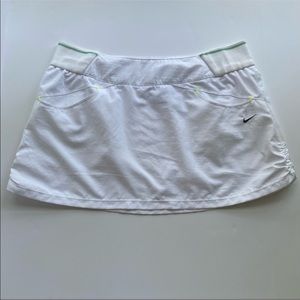 Nike Fit Dry White Tennis Skirt Size XL